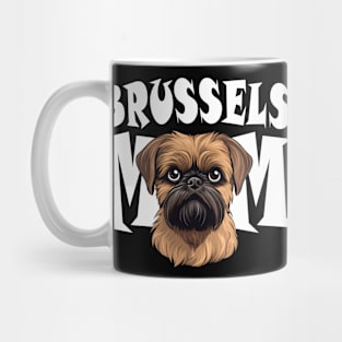 Brussels Griffon Mom Cute Dog Mothers Day Womens Mug